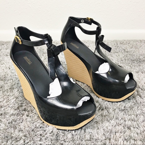 Melissa peace vi jelly wedge Clearance
